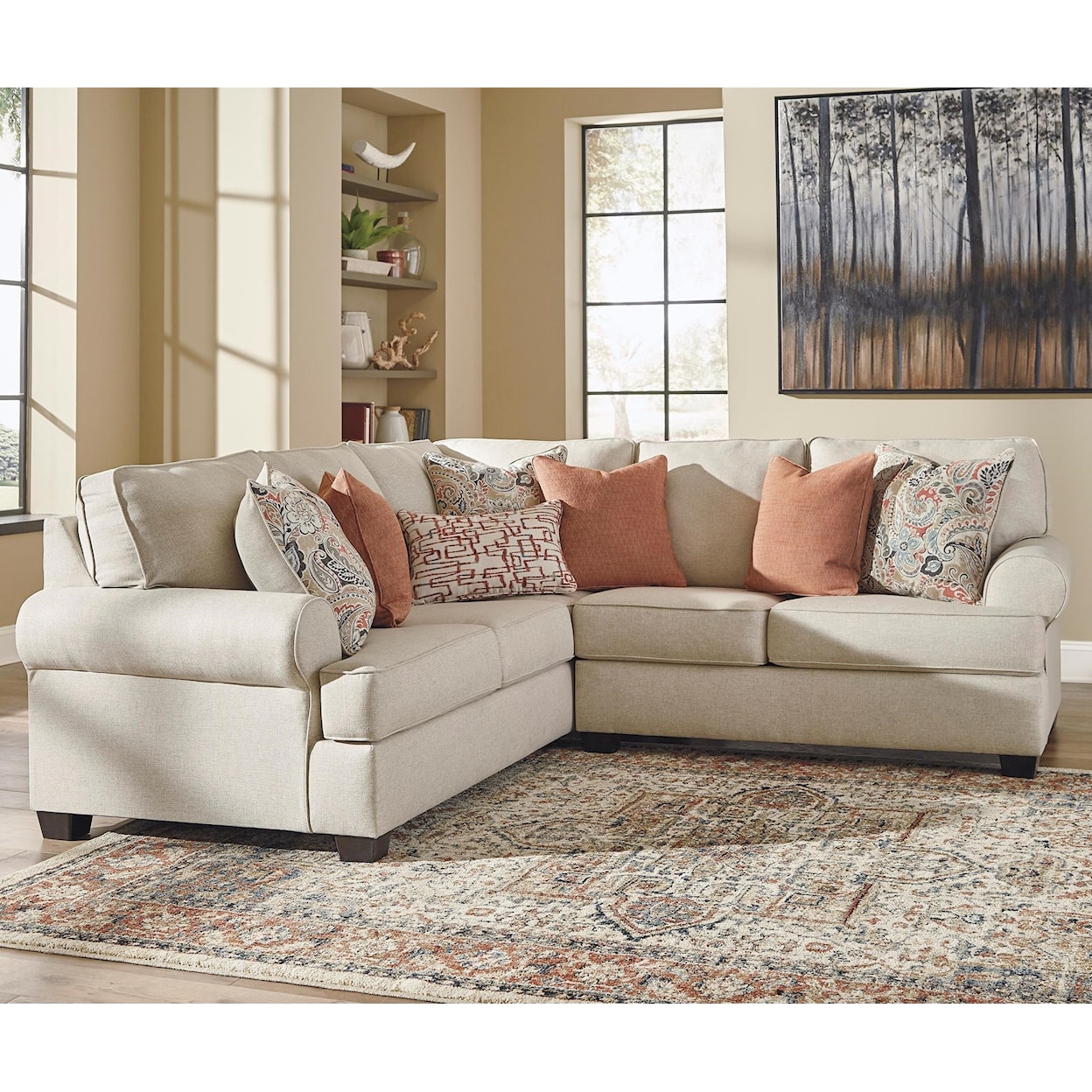 Signature Design by Ashley Amici 2-Piece Corner Sectional