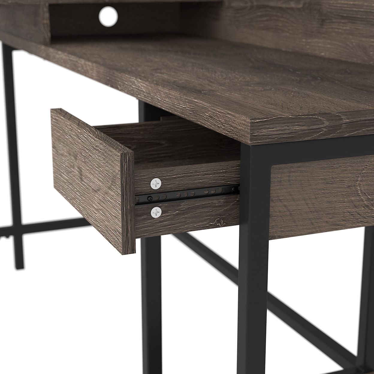 Signature Design by Ashley Furniture Arlenbry L-Desk with Storage