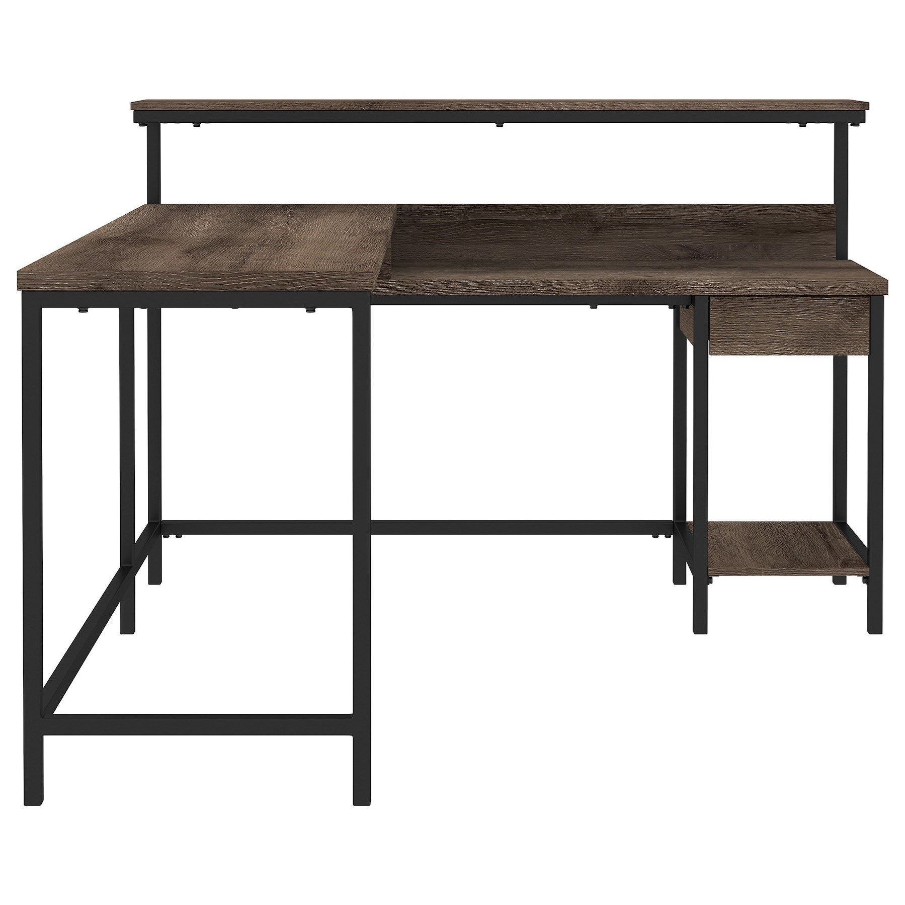 Vela l shaped outlet desk