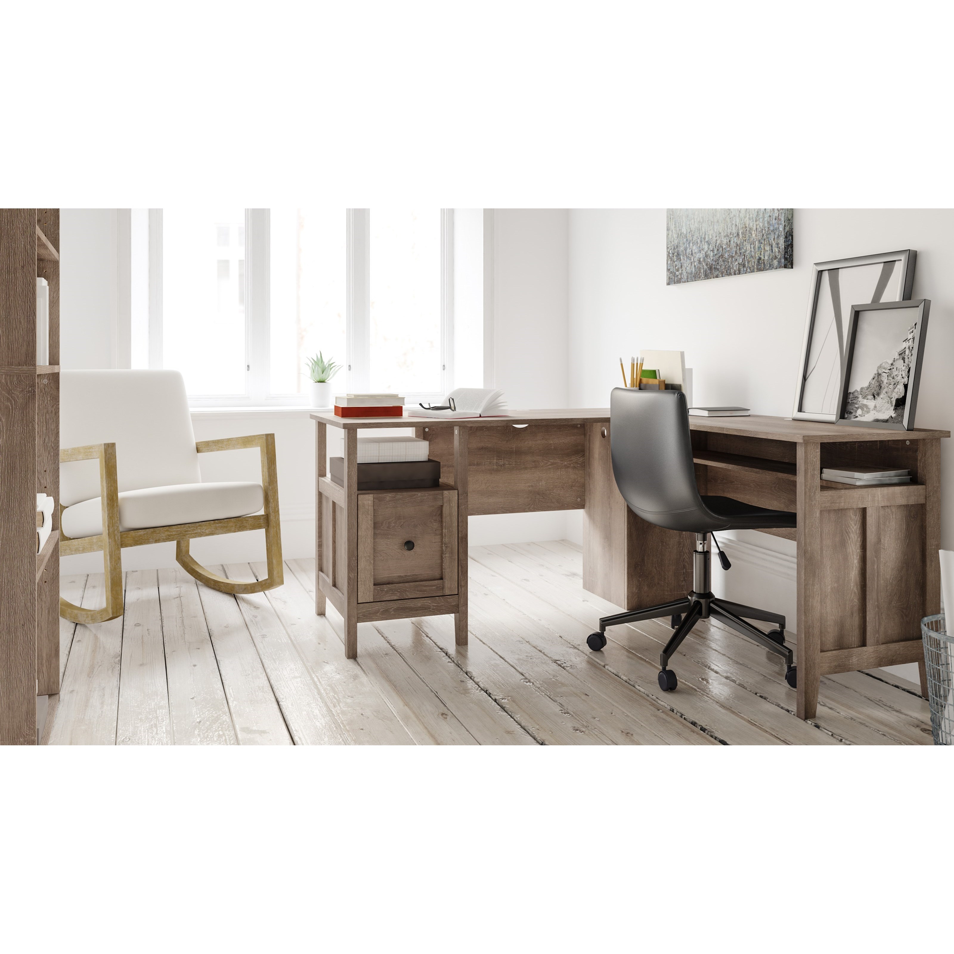 Home Office Layout Ideas L Shaped Desk Ana Part