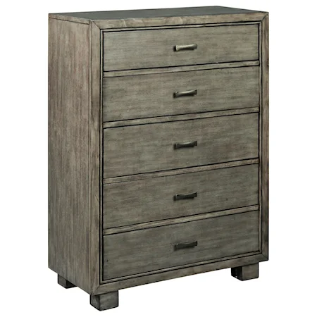 Contemporary 5-Drawer Chest