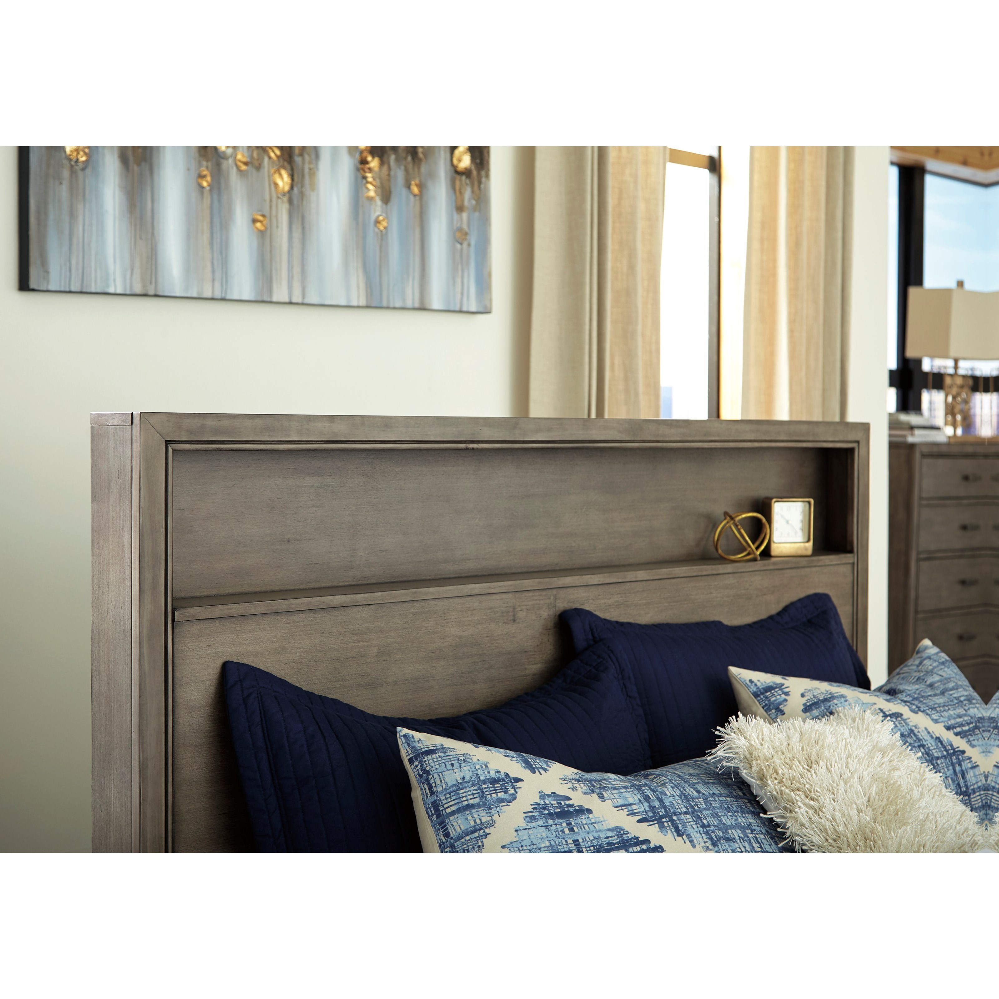 Ashley Signature Design B55282+97 Contemporary King Bed Dunk