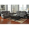 Michael Alan Select Austere Double Reclining Loveseat w/ Console