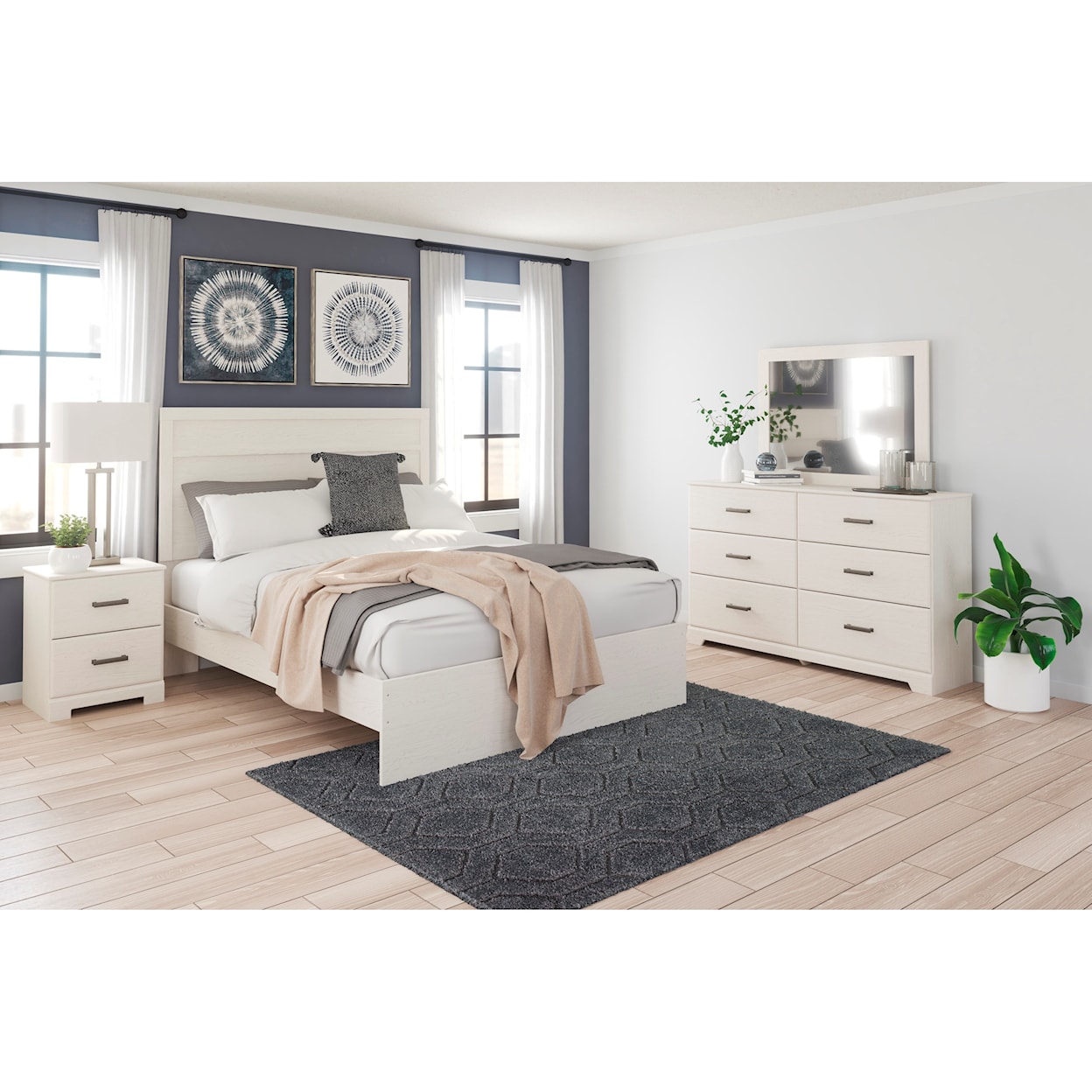 Signature Design by Ashley Furniture Stelsie Queen Bedroom Group