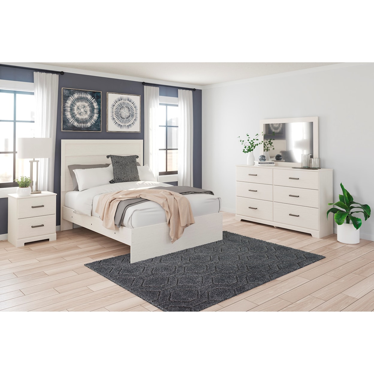 StyleLine Stelsie Full Panel Bed