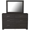 Ashley Signature Design Belachime Dresser & Bedroom Mirror