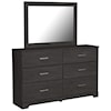 Ashley Furniture Signature Design Belachime Dresser & Bedroom Mirror