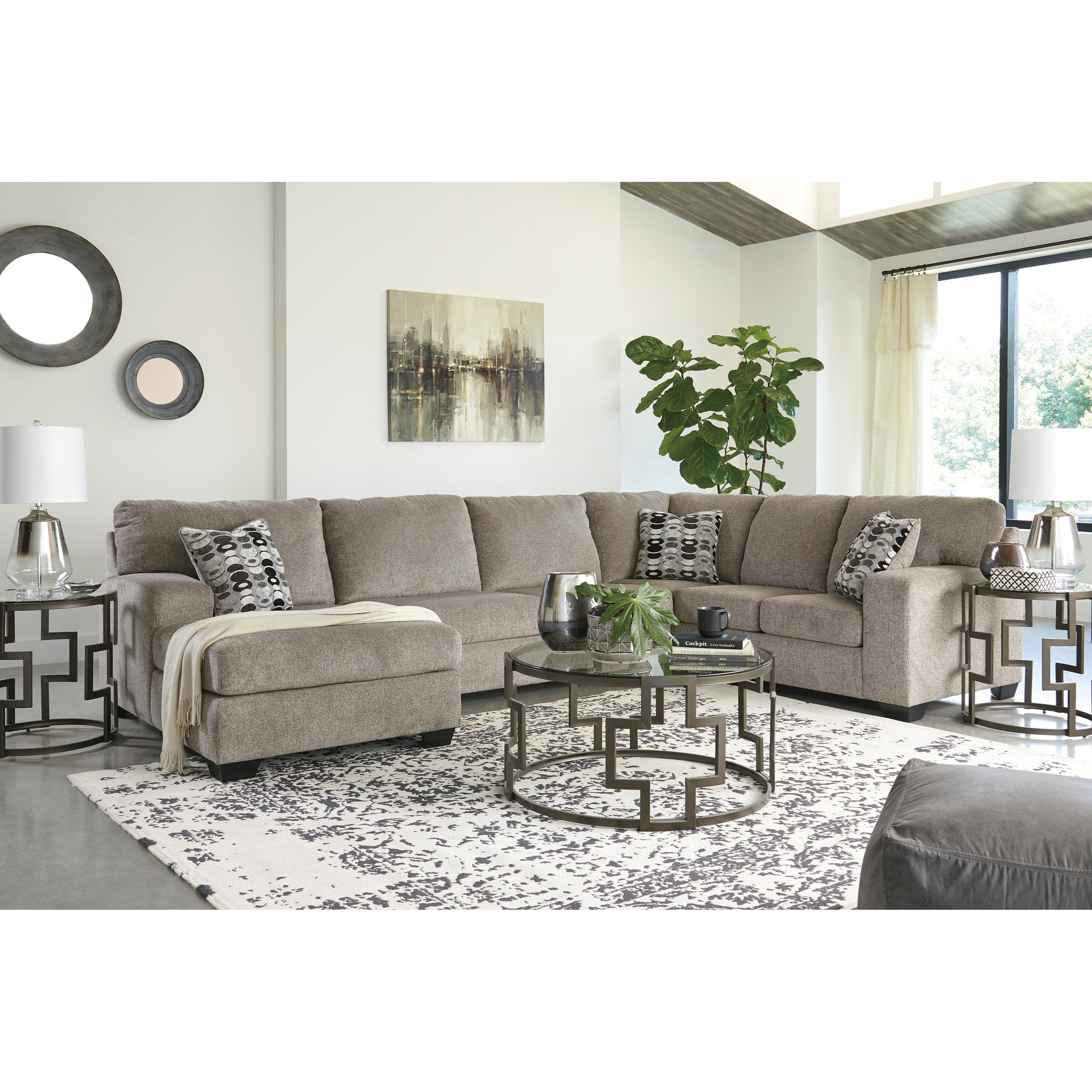 Ashley Furniture Signature Design Ballinasloe 80702S1 Contemporary 3 ...