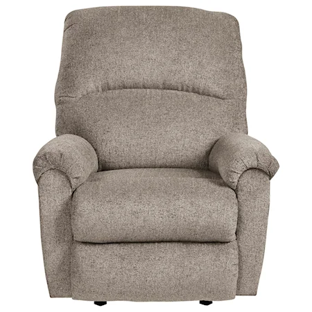 Casual Contemporary Beverly Rocker Recliner