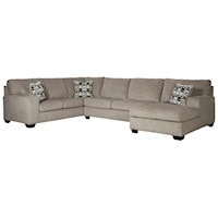 3 Piece Sectional with Chaise
