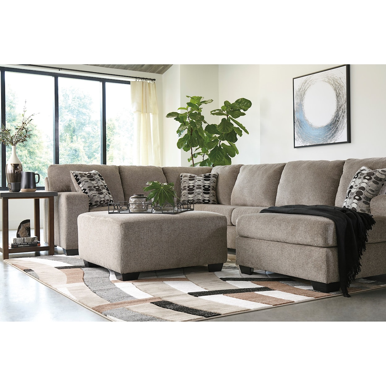 Signature Design by Ashley Ballinasloe 3 Piece Sectional with Chaise