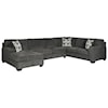 Ashley Furniture Signature Design Ballinasloe 3-Piece Sectional