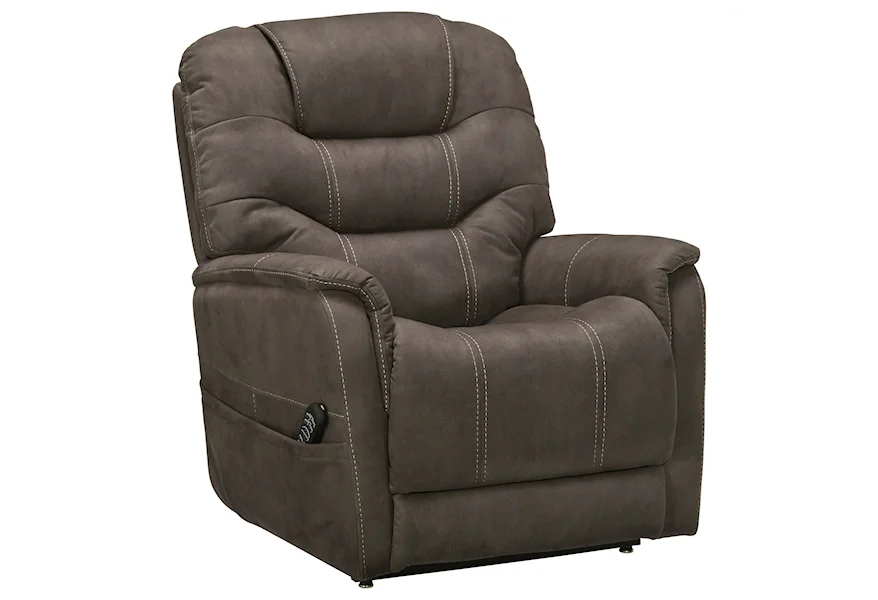 Ballister Power Lift Recliner by Signature Design by Ashley at Smart Buy Furniture