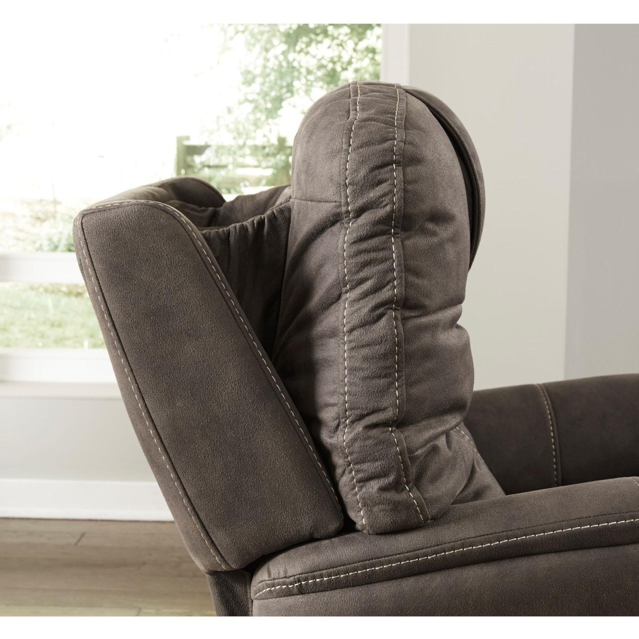 Signature Design by Ashley Ballister Power Headrest & Lumbar Lift Chair