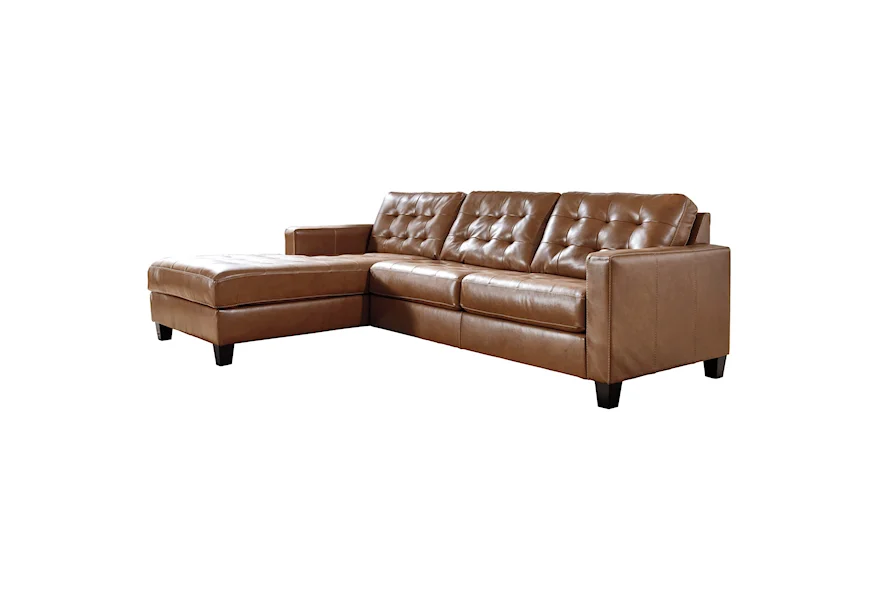 Baskove 2-Piece Sectional by Signature Design by Ashley at Westrich Furniture & Appliances