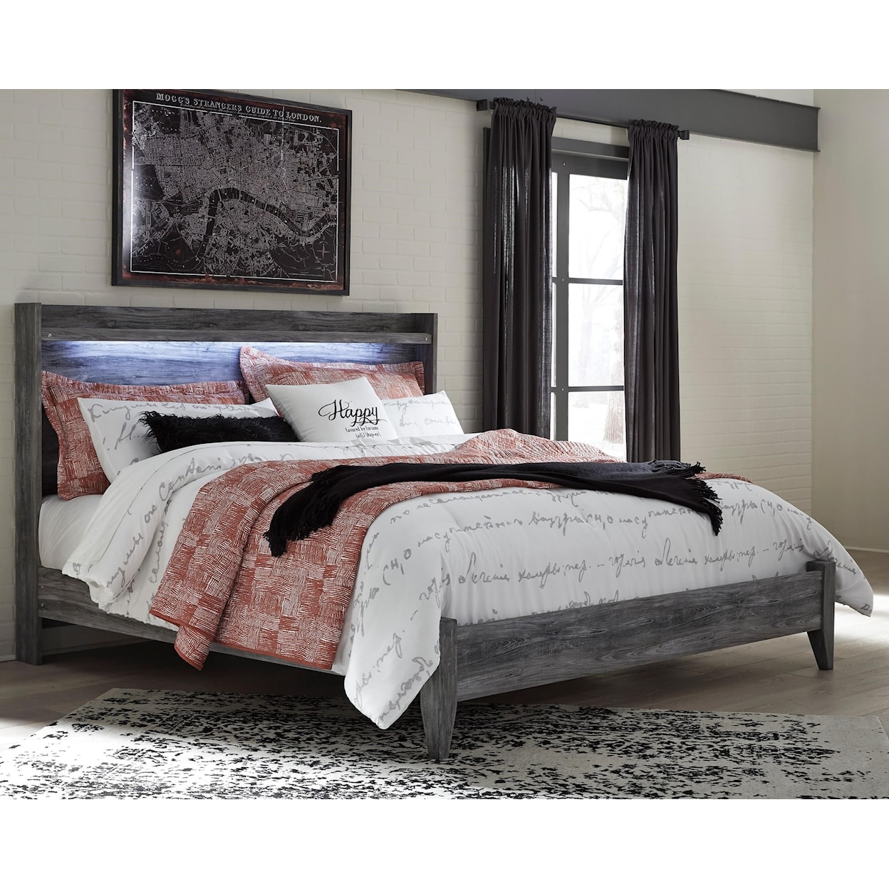 Ashley Signature Design Baystorm King Panel Bed