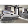 Michael Alan Select Baystorm King Panel Bed with Storage Footboard