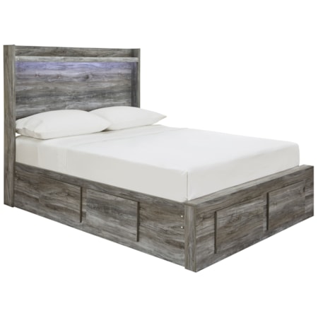 Baystorm Full Storage Bed - Gray Baystorm Full Storage Bed - Gray