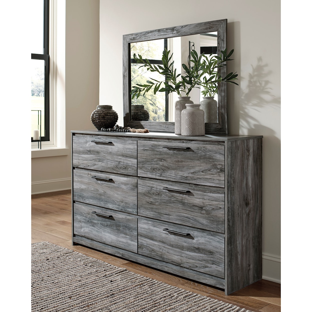 Signature Design by Ashley Furniture Baystorm Dresser & Mirror