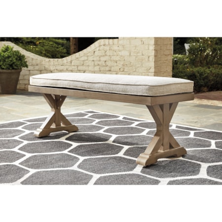 Bench with Cushion