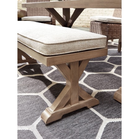 Bench with Cushion