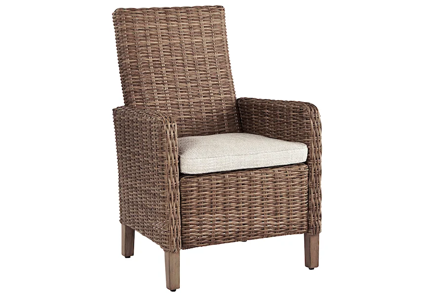 Beachcroft Set of 2 Arm Chairs with Cushion by Signature Design by Ashley at Pilgrim Furniture City
