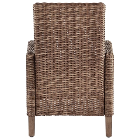 Set of 2 Arm Chairs with Cushion