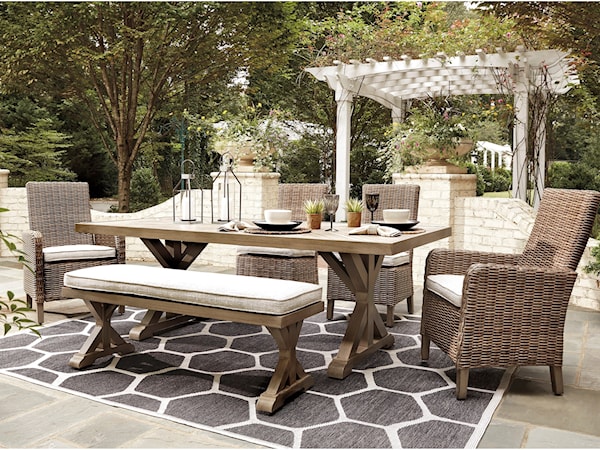 6 Piece Outdoor Dining Set