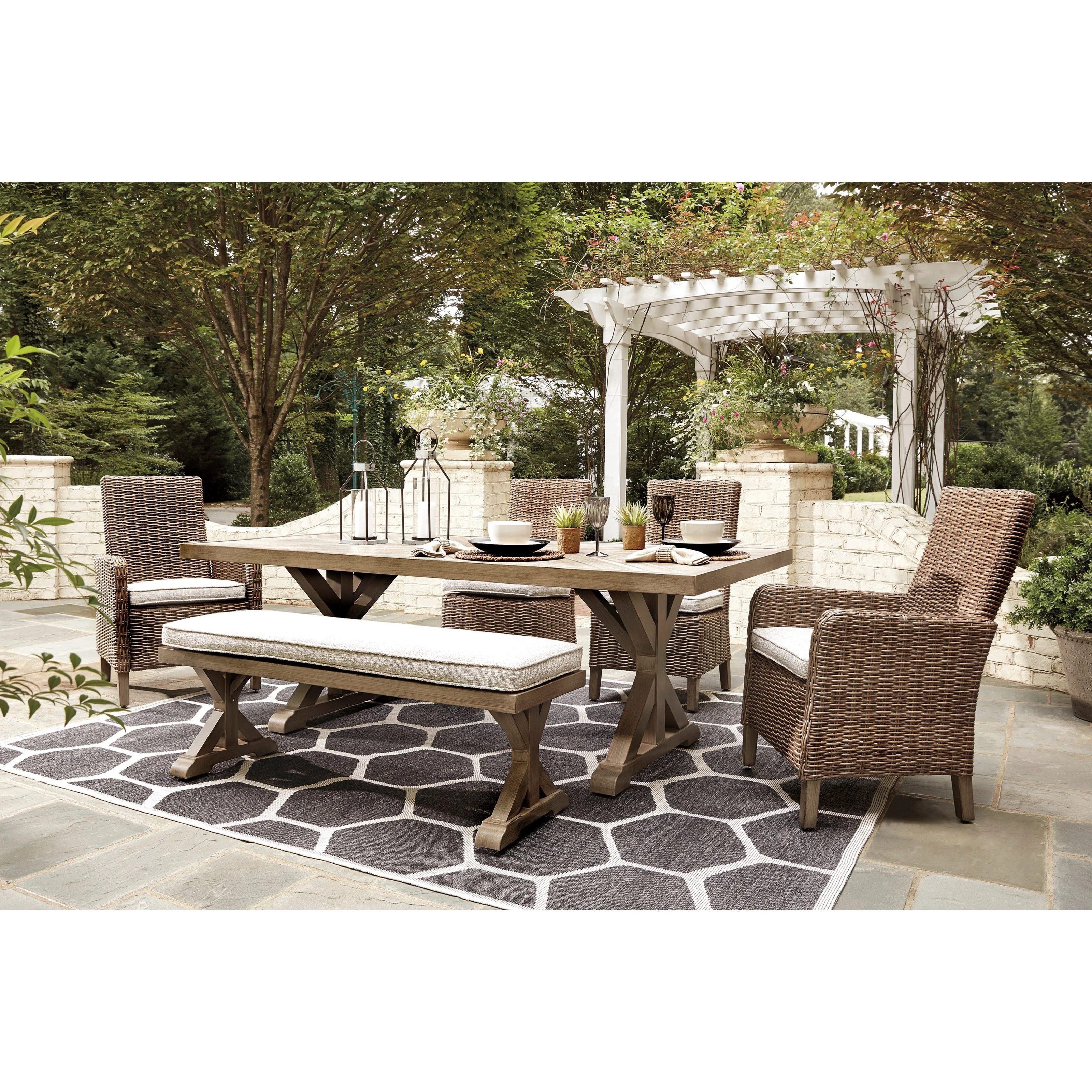 Ashley Furniture Signature Design Beachcroft P791600x1+P791625x1+P791601Ax1+P791601x1 6