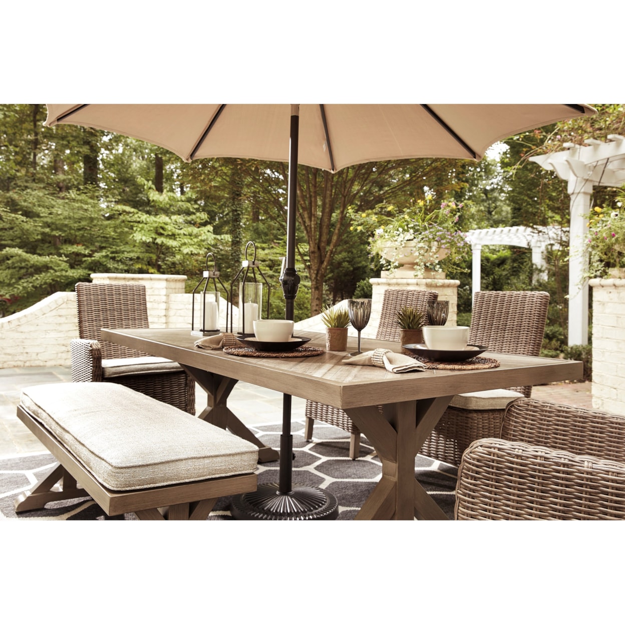 Signature Beachcroft 6 Piece Outdoor Dining Set