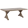 Ashley Furniture Signature Design Beachcroft Rectangular Dining Table w/ Umbrella Option