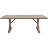 Signature Beachcroft Rectangular Dining Table w/ Umbrella Option