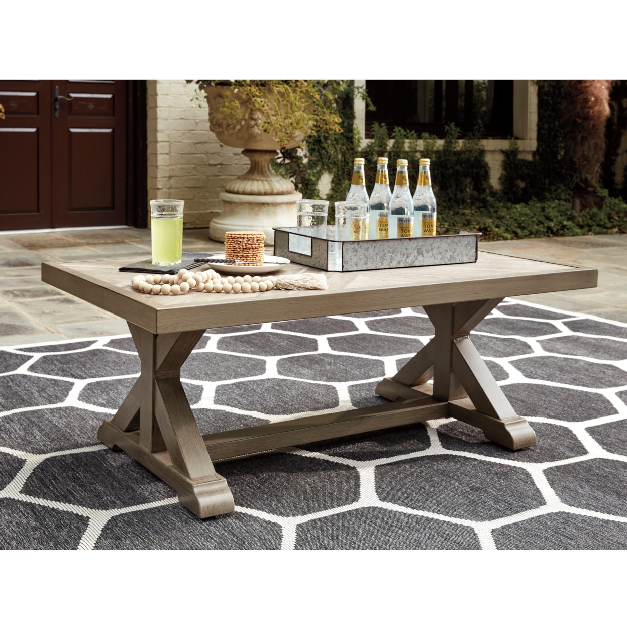 StyleLine Beachcroft Rectangular Cocktail Table