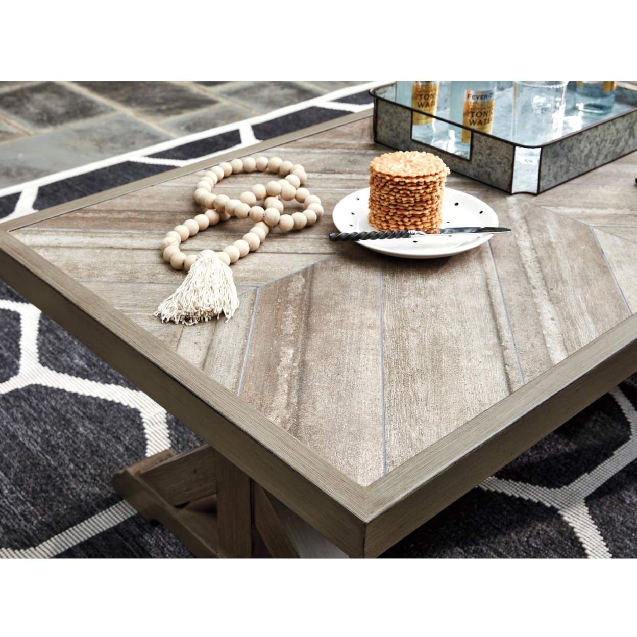 StyleLine Beachcroft Rectangular Cocktail Table