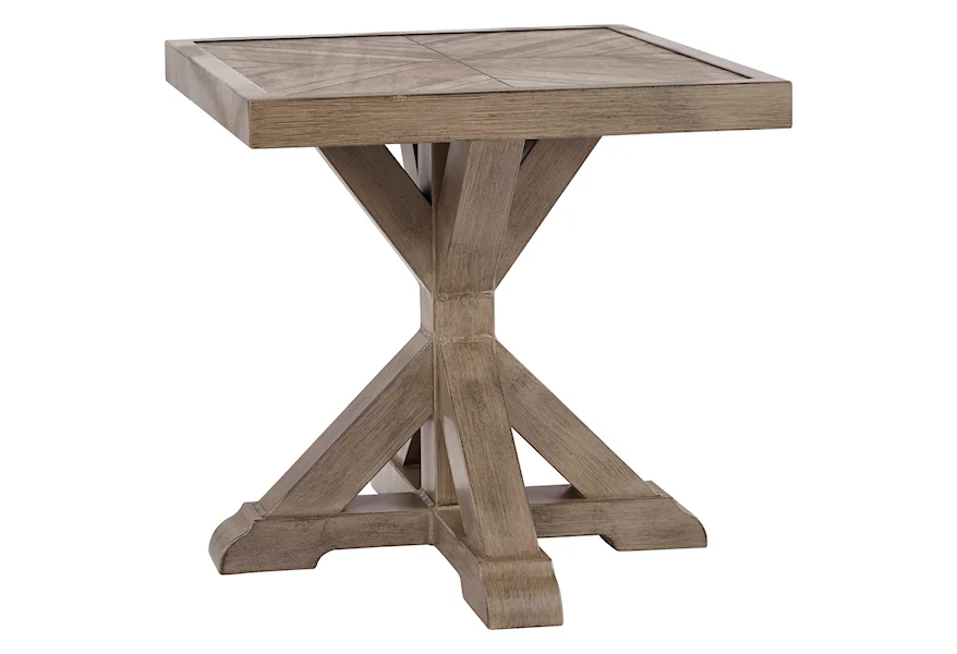 Beachcroft Square End Table by Signature Design by Ashley at VanDrie Home Furnishings