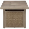 Signature Design by Ashley Beachcroft Rectangular Fire Pit Table