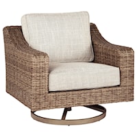 Swivel Lounge Chair with Cushion