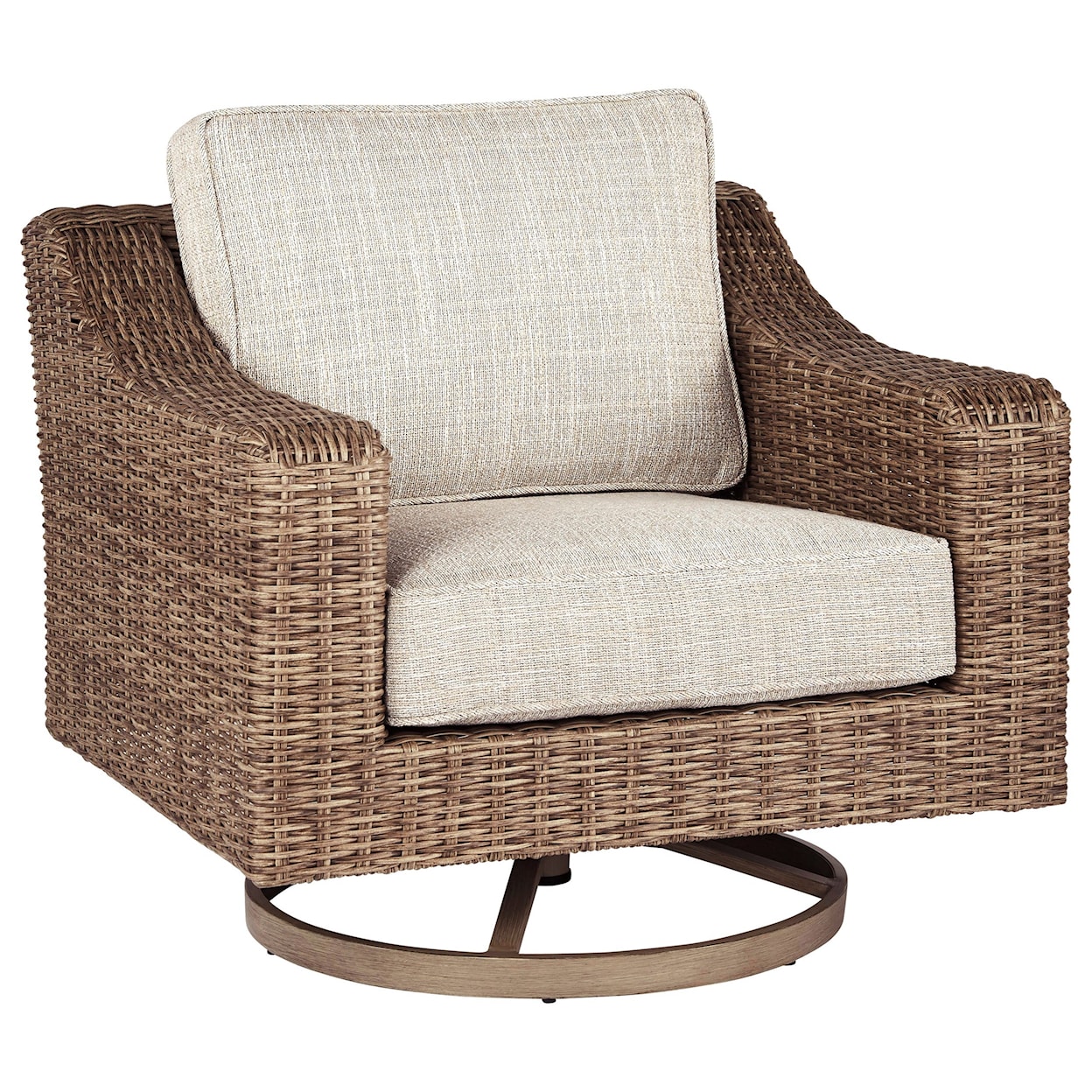 Ashley Signature Design Beachcroft Swivel Lounge Chair