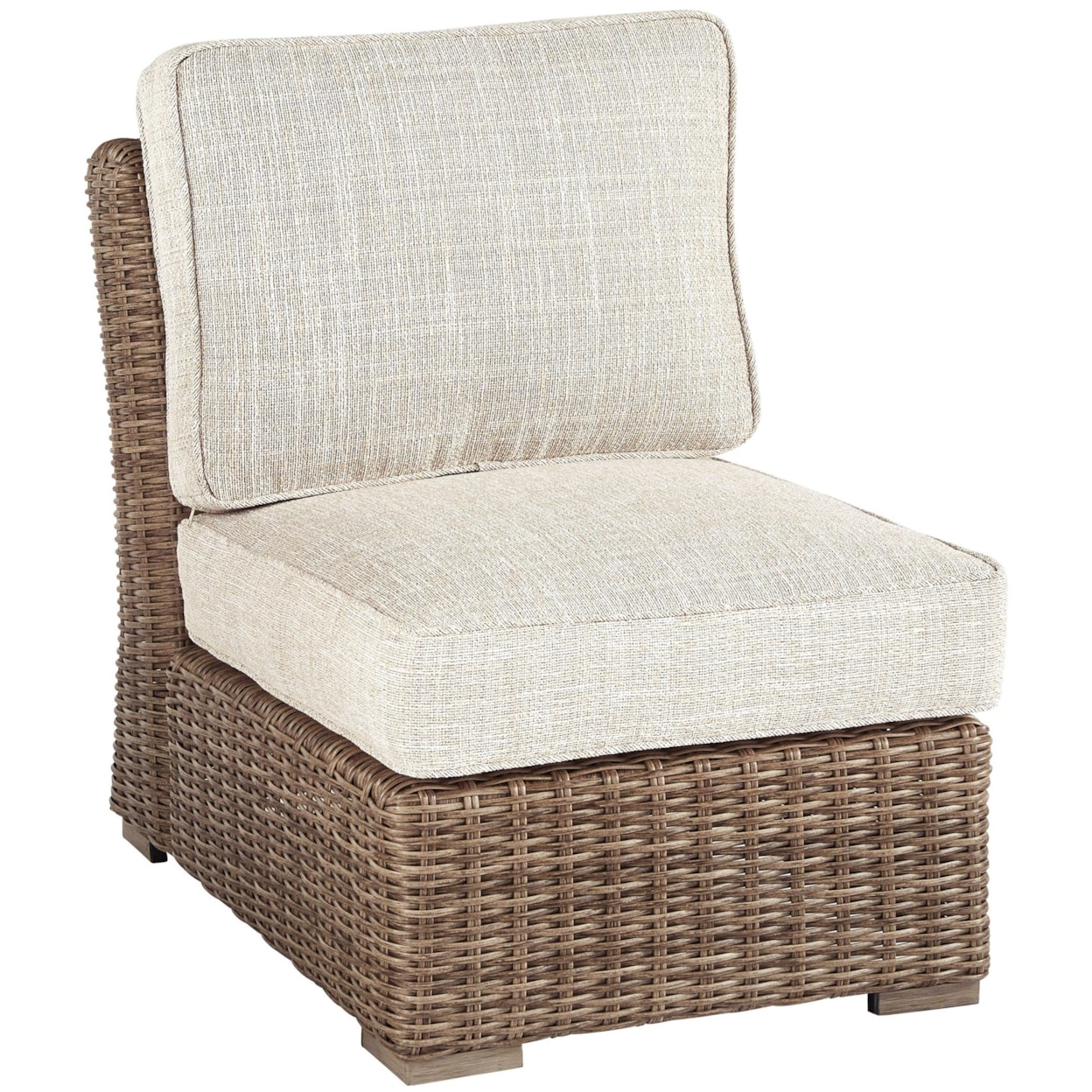 Benchcraft Beachcroft Armless Chair with Cushion