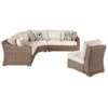 Ashley Furniture Signature Design Beachcroft 4 Piece Sectional