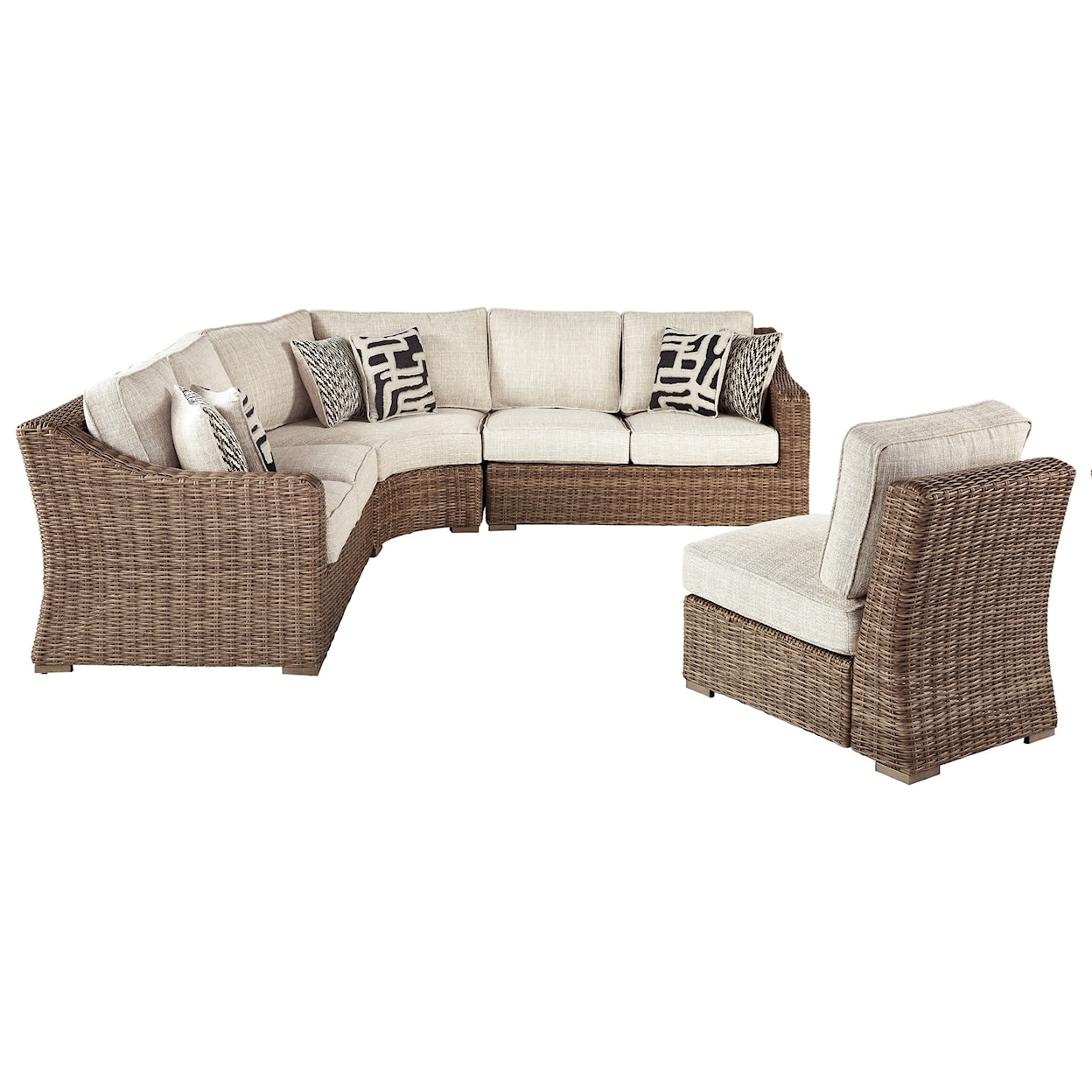 Belfort Select Bethany 4 Piece Sectional