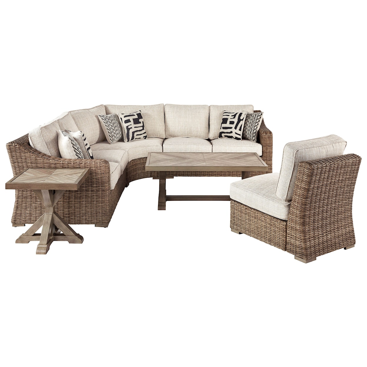 Signature Design by Ashley Beachcroft 3 Piece Sectional