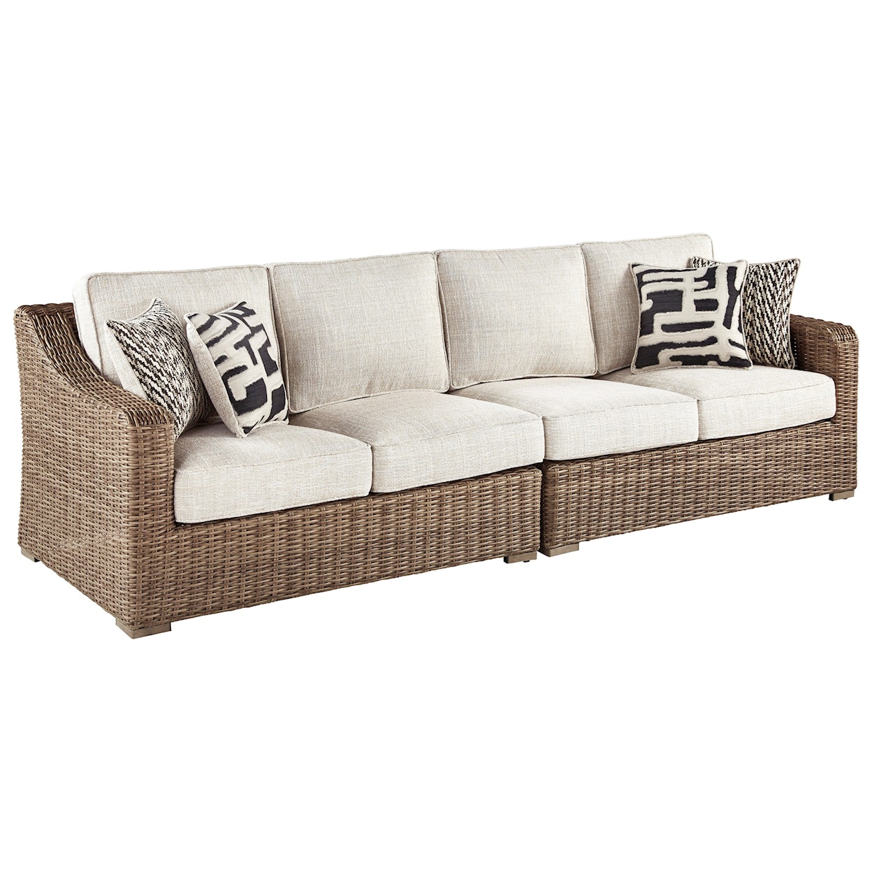Ashley Furniture Signature Design Beachcroft RAF/LAF Loveseat with Cushion