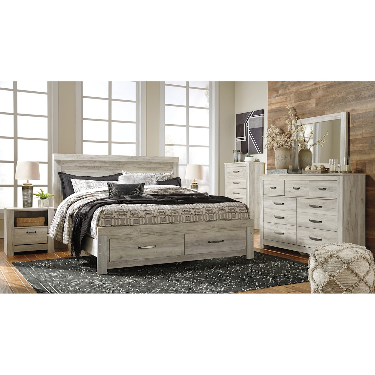 Ashley Signature Design Bellaby King Bedroom Group