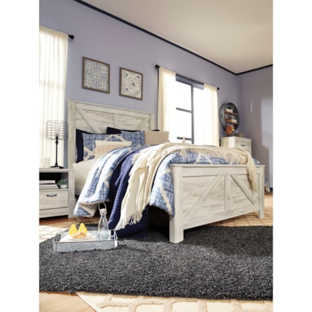 Queen Panel Bed