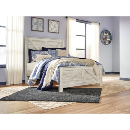 Queen Panel Bed
