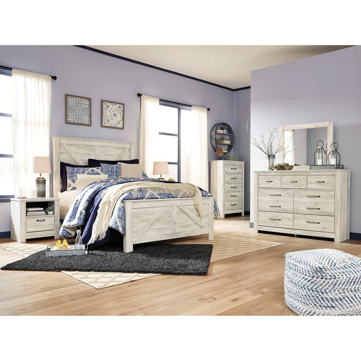 Signature Design by Ashley Furniture Bellaby Queen Panel Bed