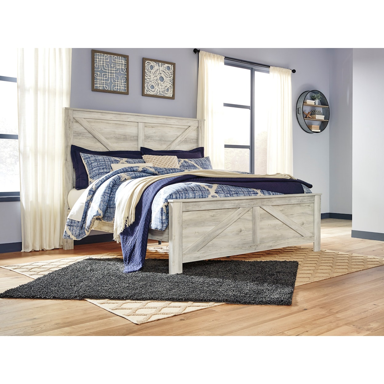 Ashley Signature Design Bellaby King Panel Bed