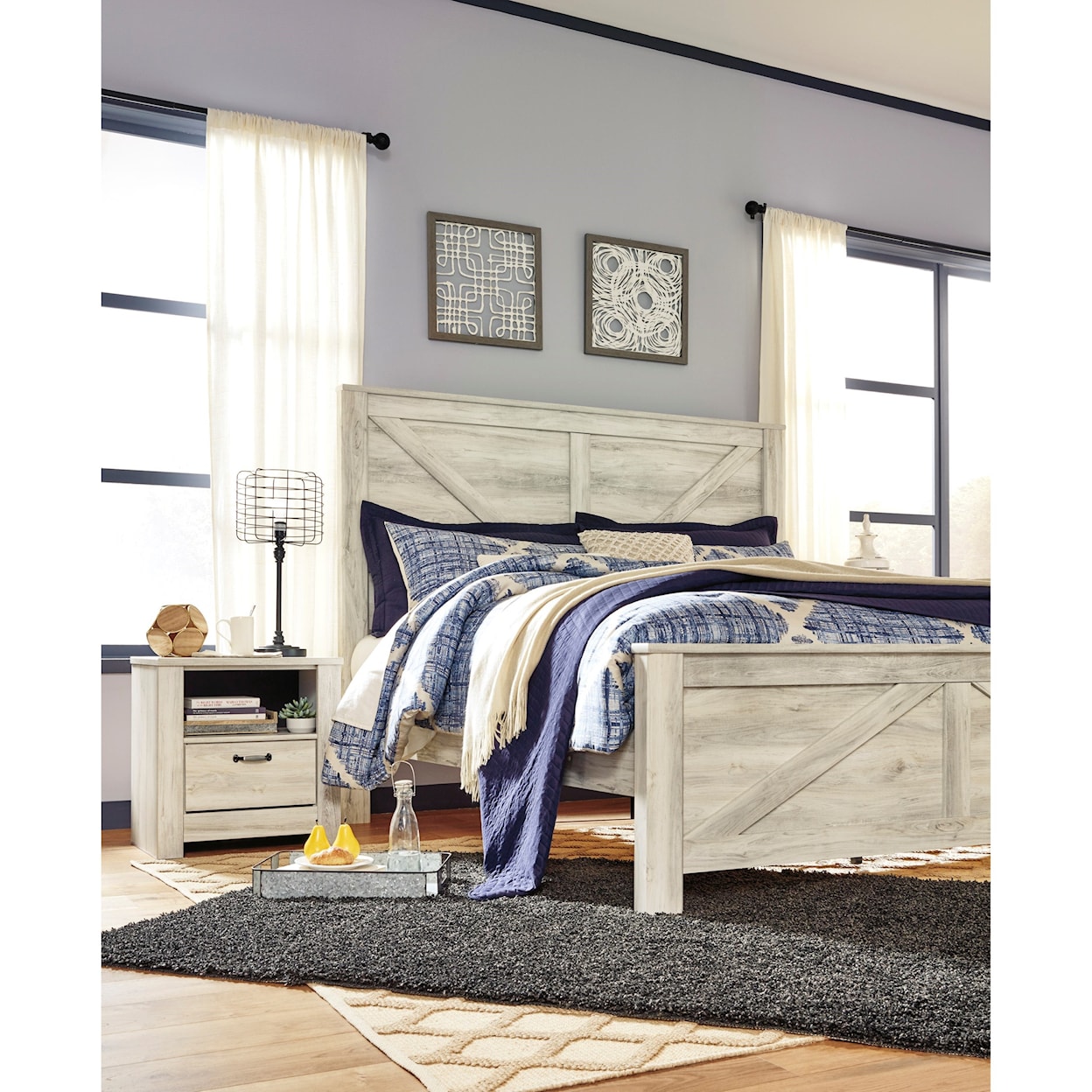 Ashley Signature Design Bellaby King Panel Bed