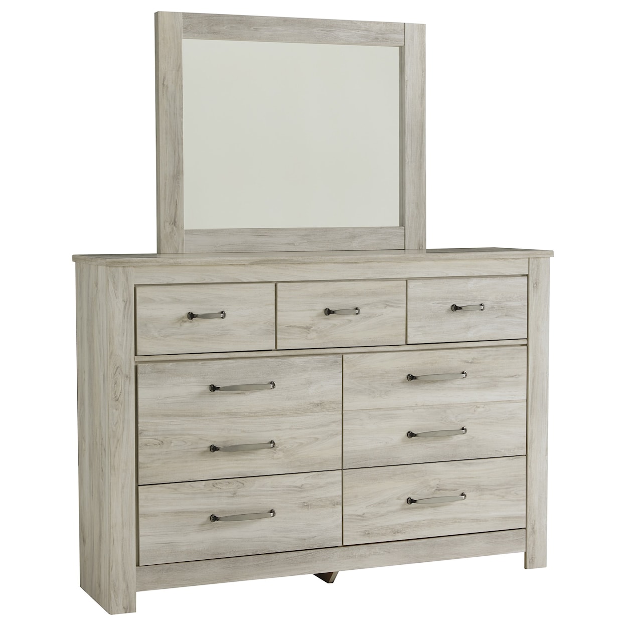 Ashley Furniture Signature Design Bellaby Dresser and Mirror Set